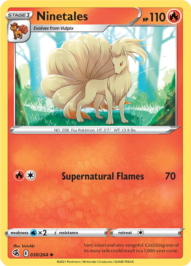Ninetales (Reverse Holo)
