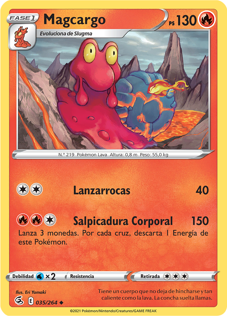 Magcargo (Reverse Holo)