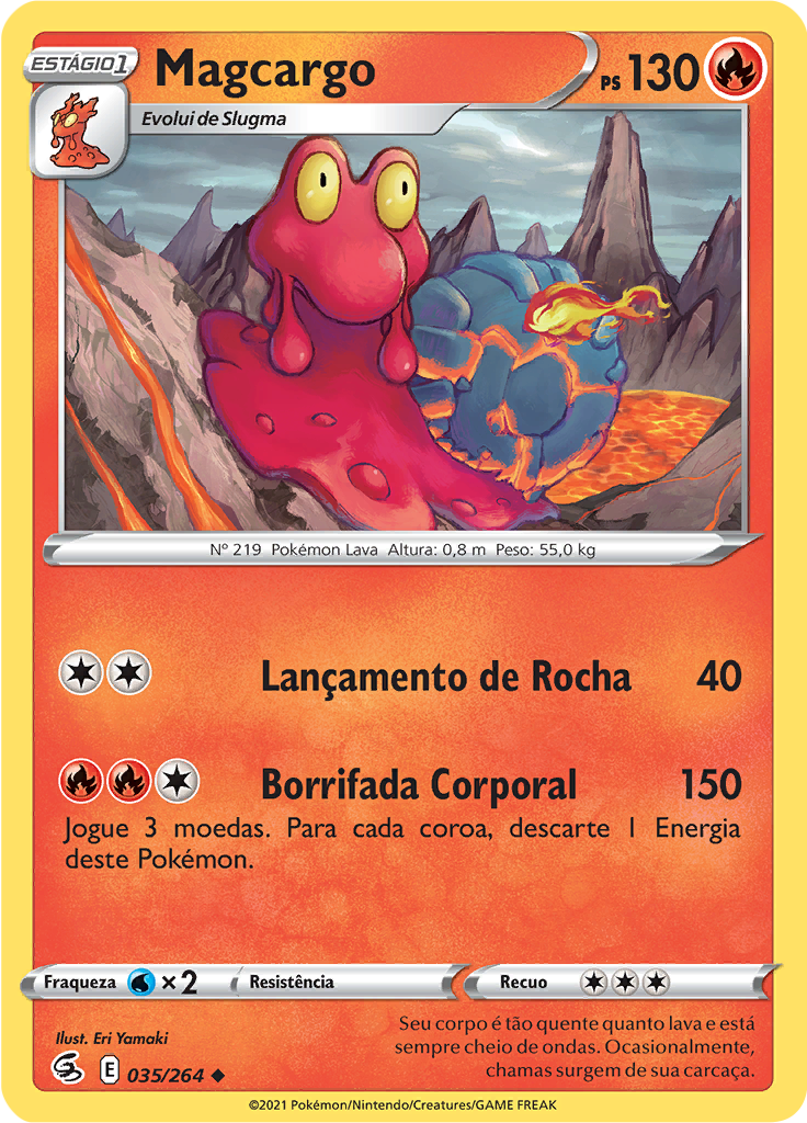 Magcargo (Reverse Holo)