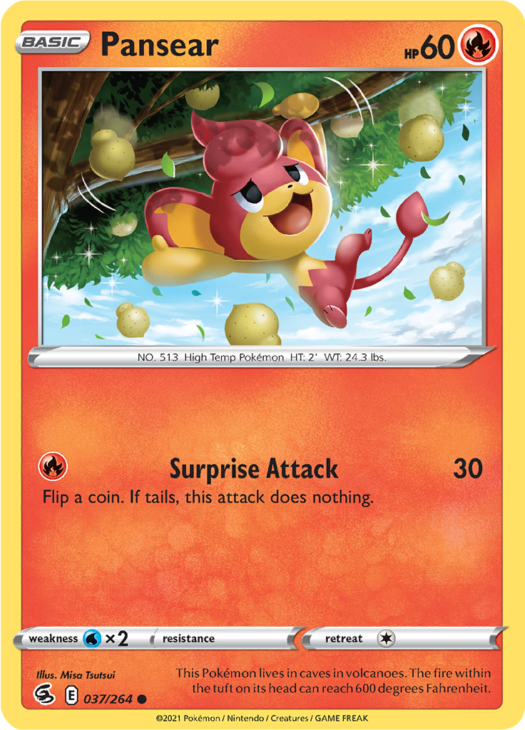 Pansear (Reverse Holo)