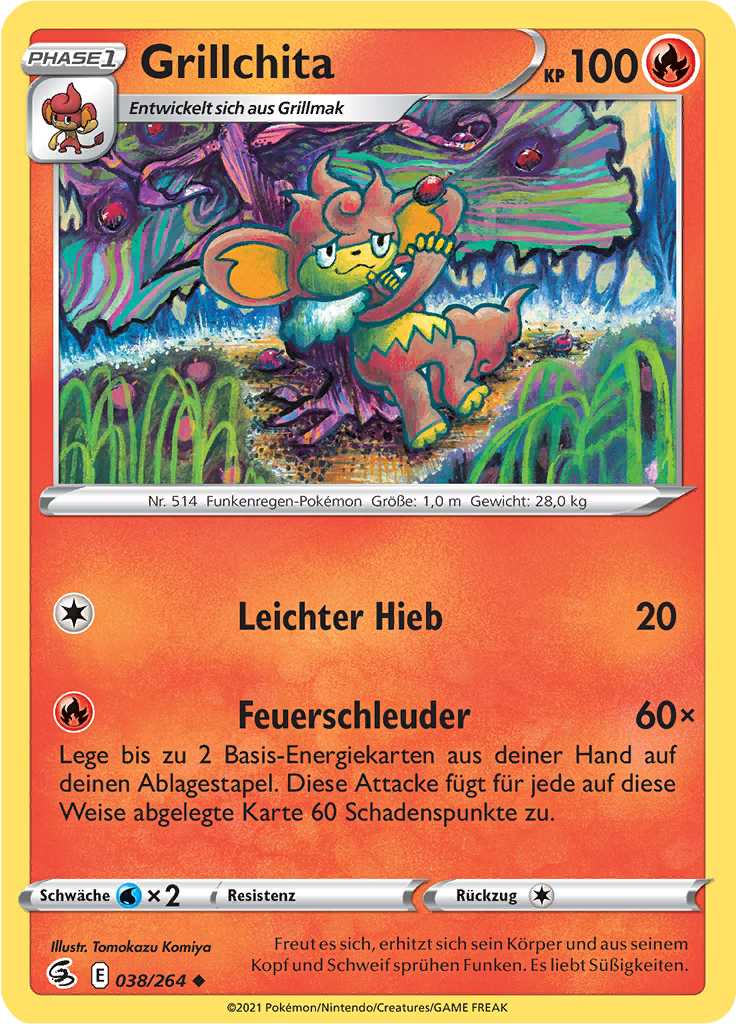 Grillchita (Reverse Holo)