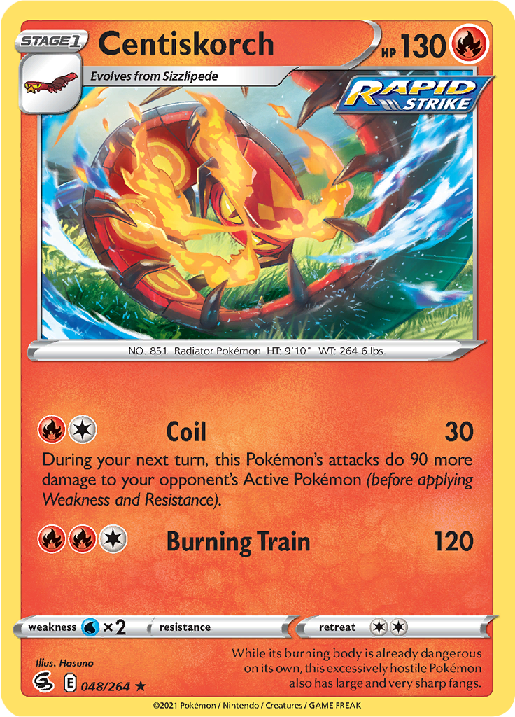 Centiskorch (Reverse Holo)