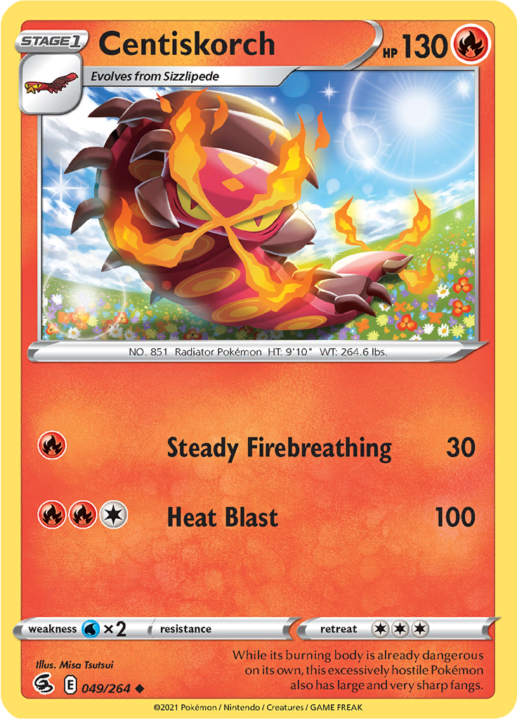 Centiskorch (Reverse Holo)
