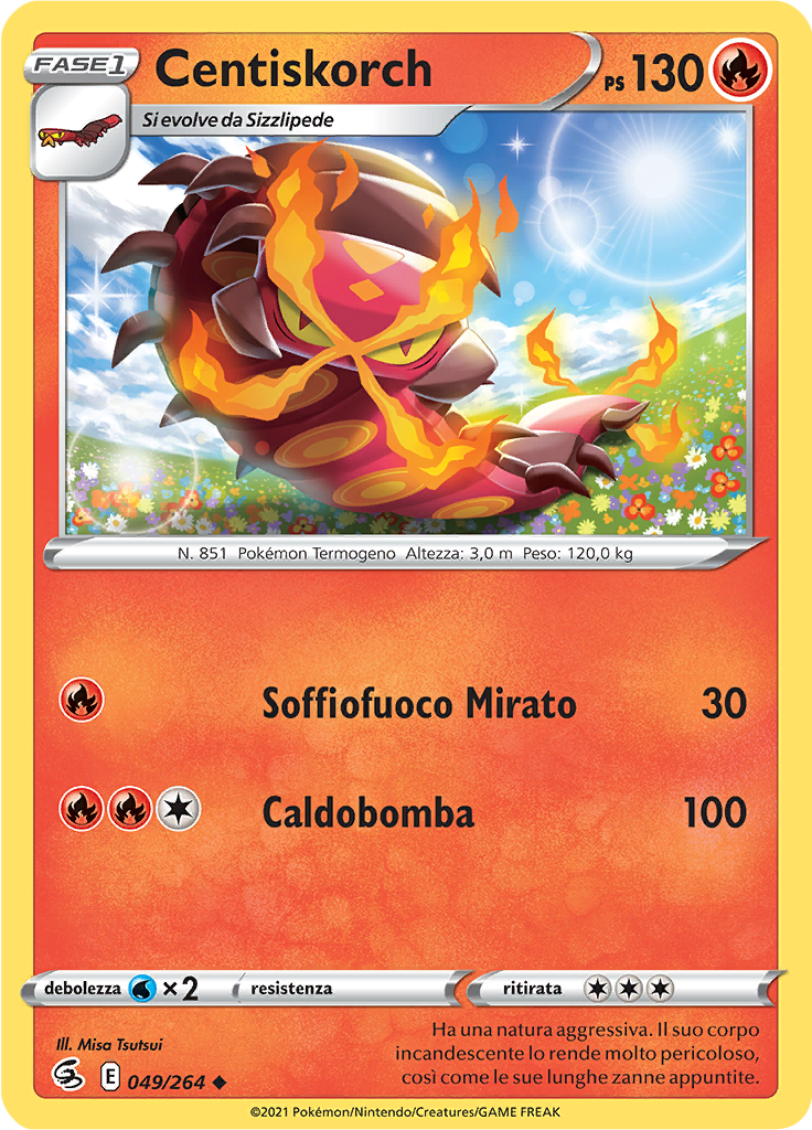 Centiskorch (Reverse Holo)