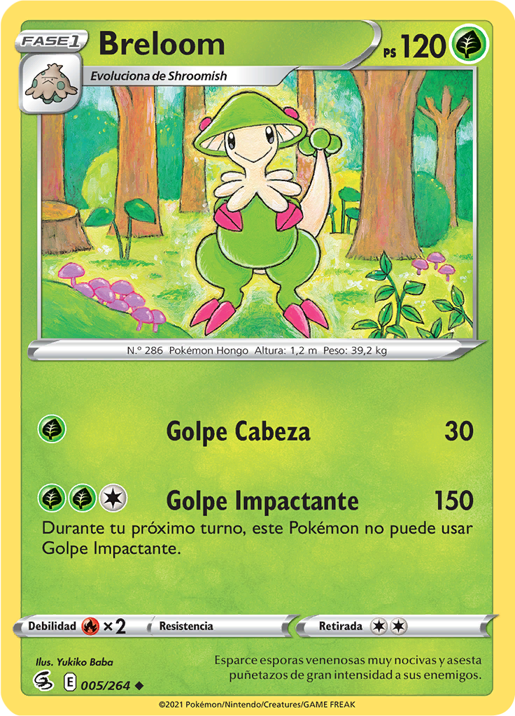 Breloom (Reverse Holo)