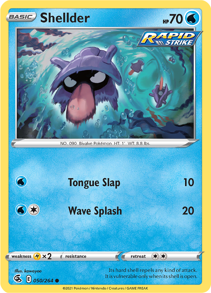 Shellder (Reverse Holo)