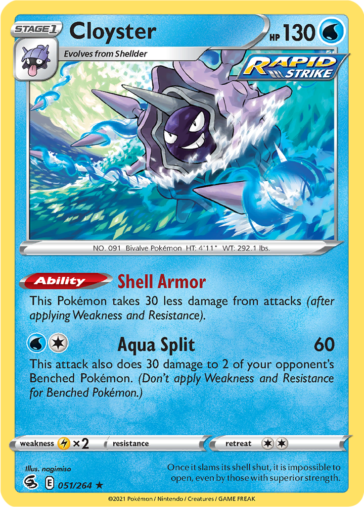 Cloyster (Reverse Holo)