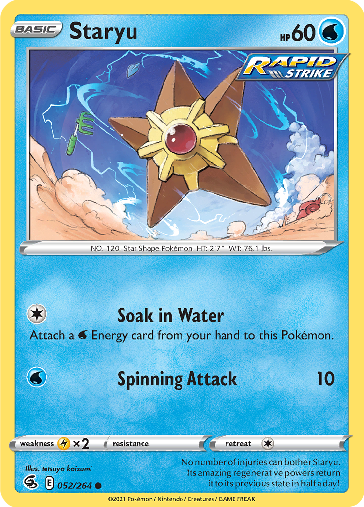 Staryu (Reverse Holo)