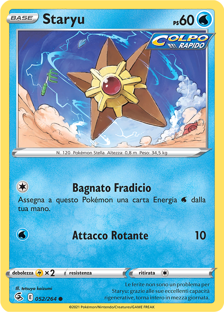 Staryu (Reverse Holo)