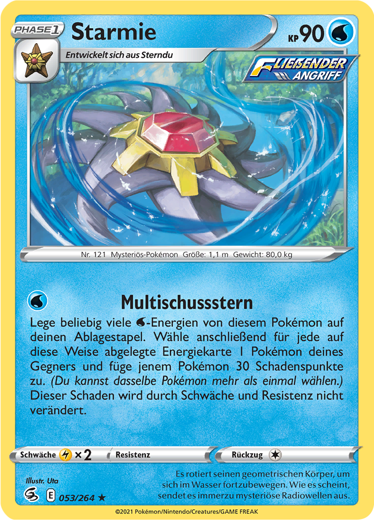 Starmie (Reverse Holo)