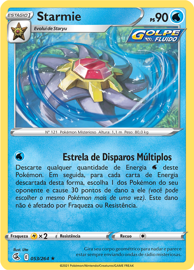 Starmie (Reverse Holo)