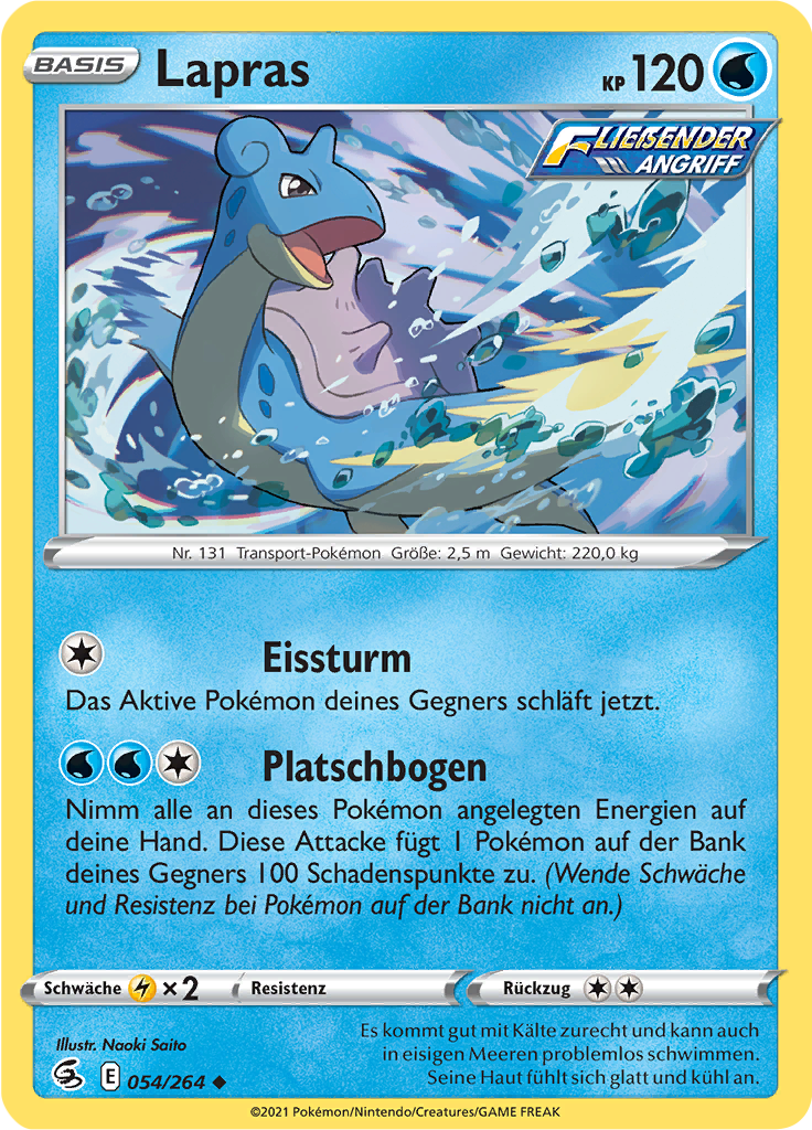 Lapras (Reverse Holo)