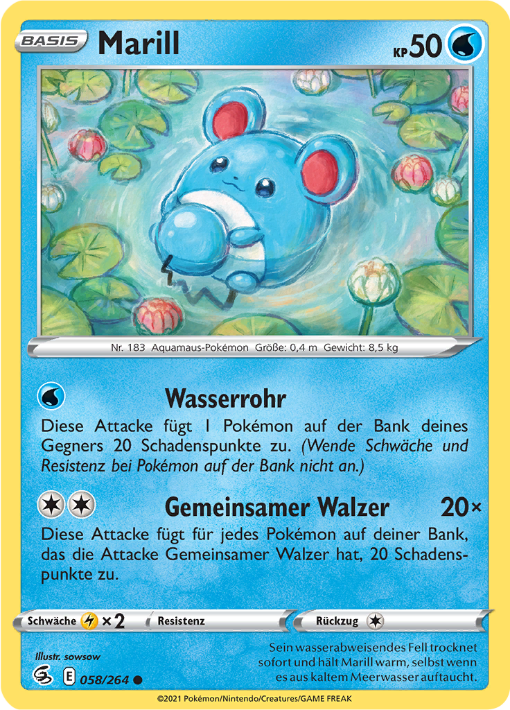 Marill (Reverse Holo)