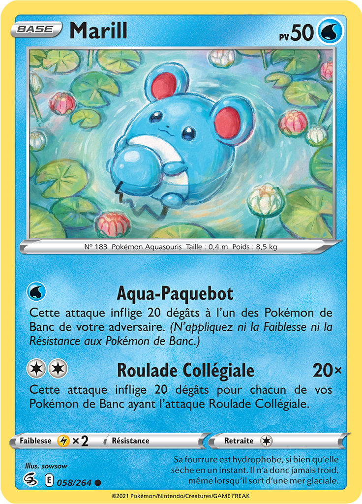 Marill (Reverse Holo)