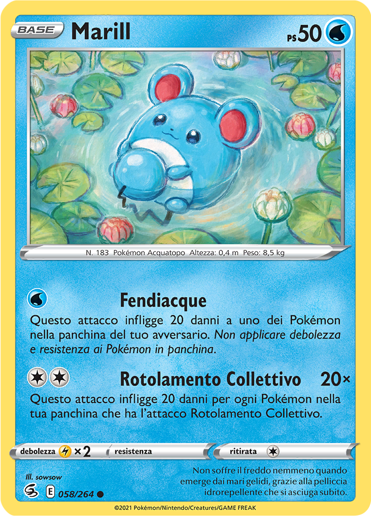 Marill (Reverse Holo)