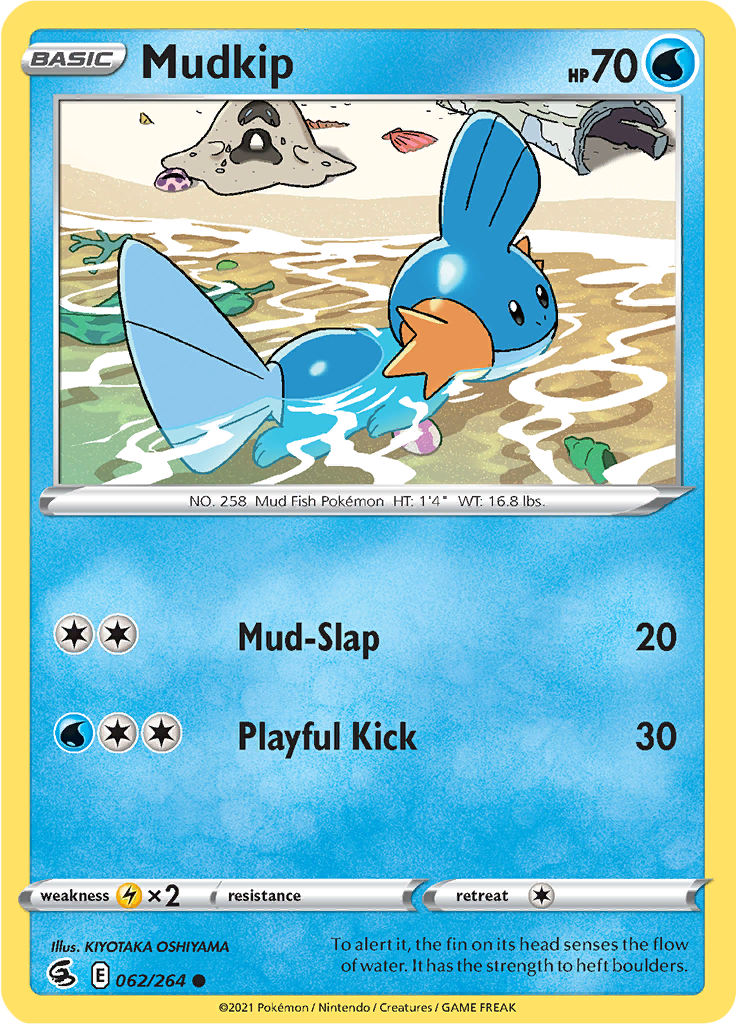 Mudkip (Reverse Holo)