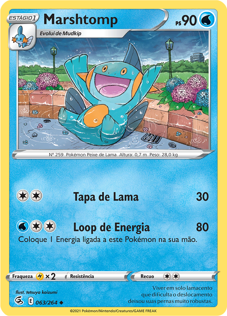 Marshtomp (Reverse Holo)