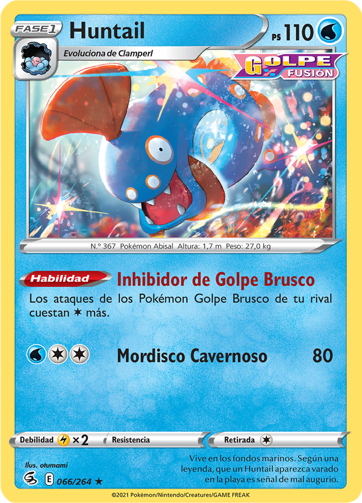 Huntail (Reverse Holo)