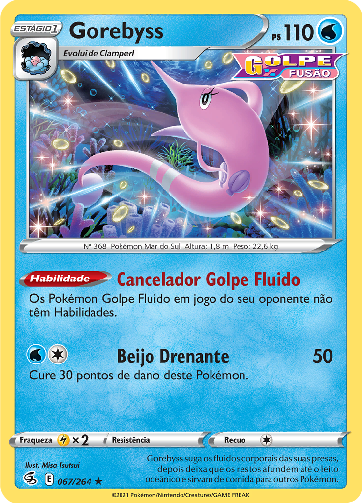 Gorebyss (Reverse Holo)