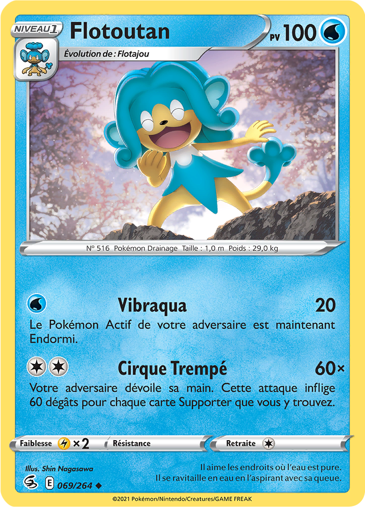 Flotoutan (Reverse Holo)