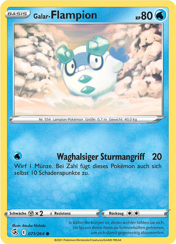Galar-Flampion (Reverse Holo)