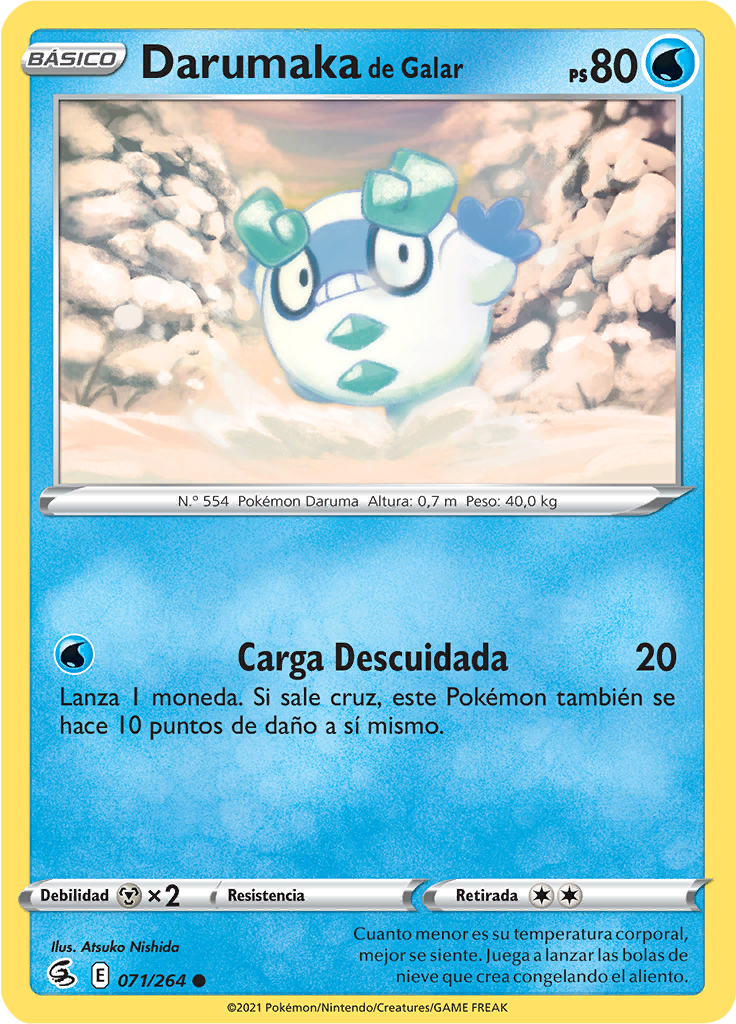 Darumaka de Galar (Reverse Holo)