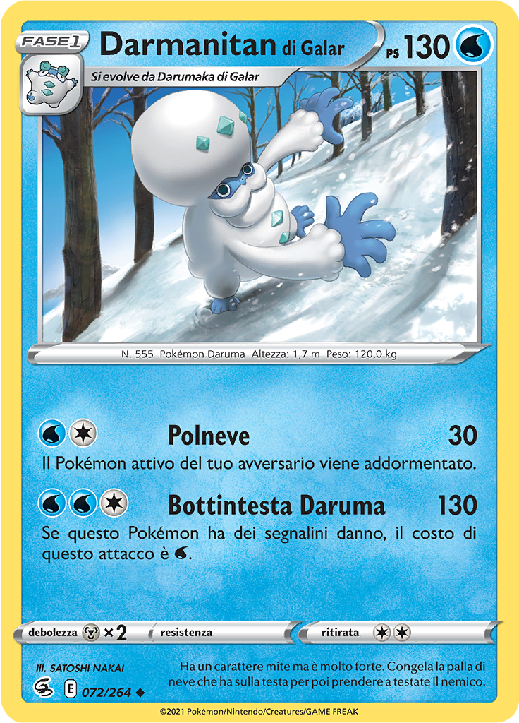 Darmanitan di Galar (Reverse Holo)