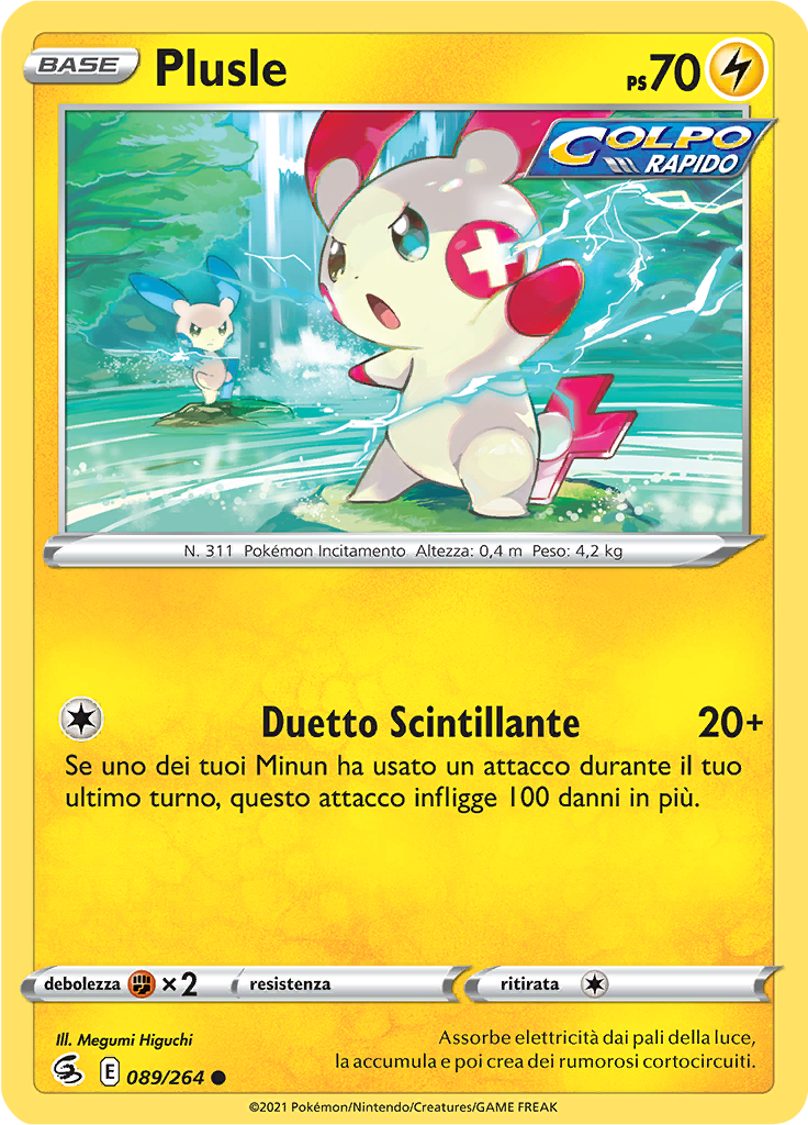 Plusle (Reverse Holo)