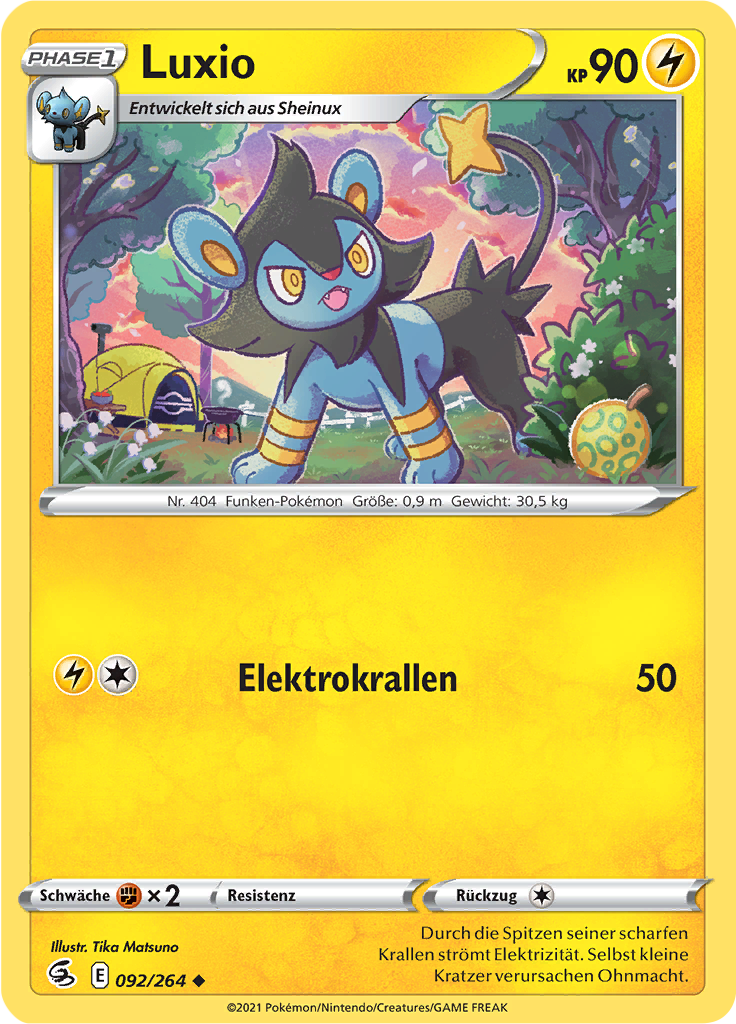 Luxio (Reverse Holo)