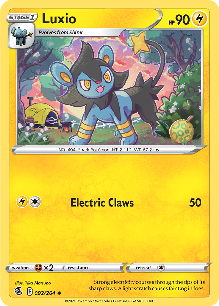 Luxio (Reverse Holo)