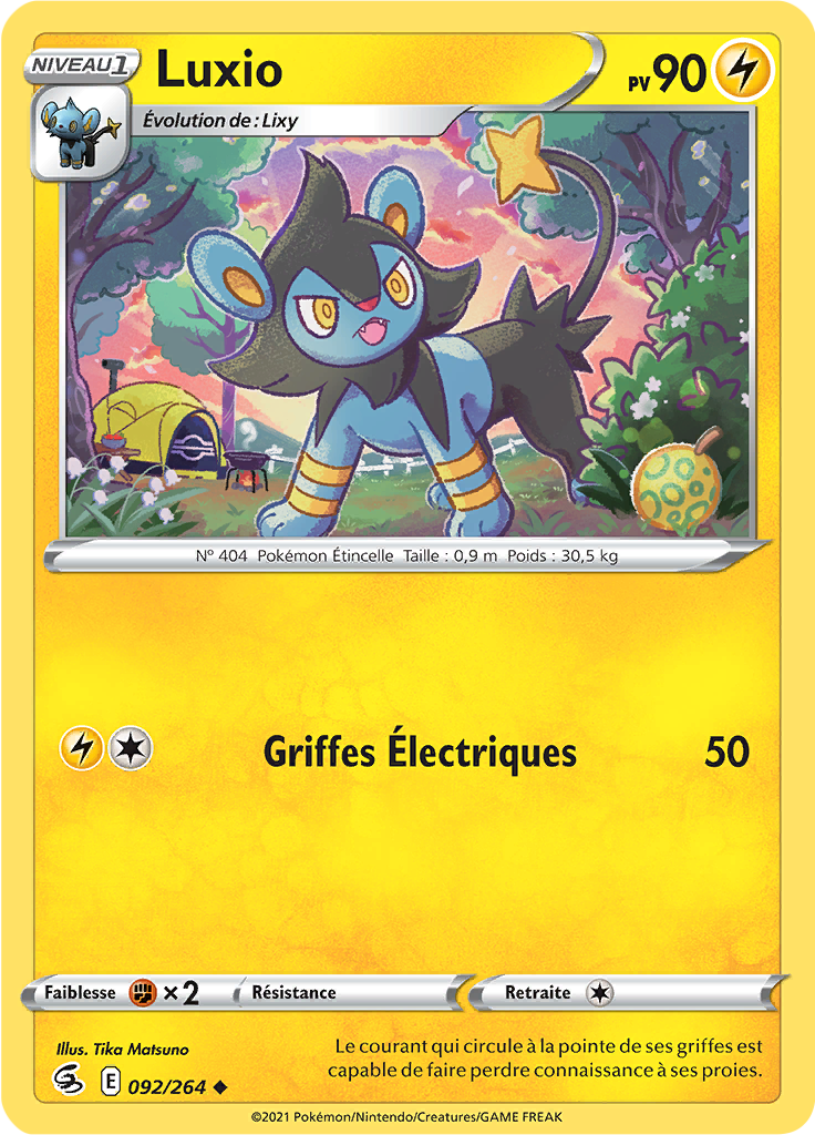Luxio (Reverse Holo)