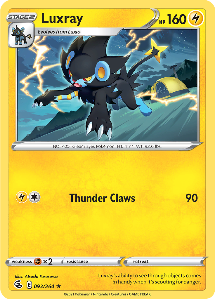 Luxray (Reverse Holo)