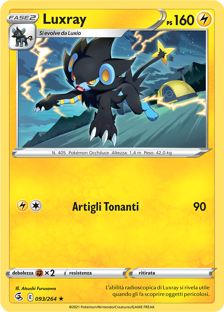 Luxray (Reverse Holo)