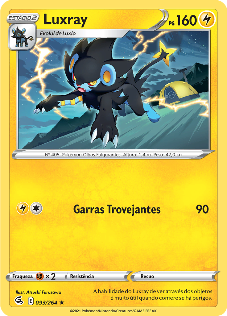 Luxray (Reverse Holo)