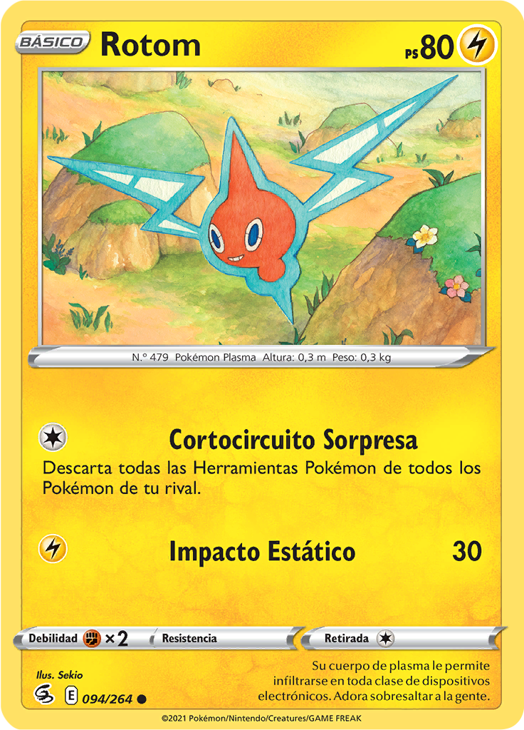 Rotom (Reverse Holo)