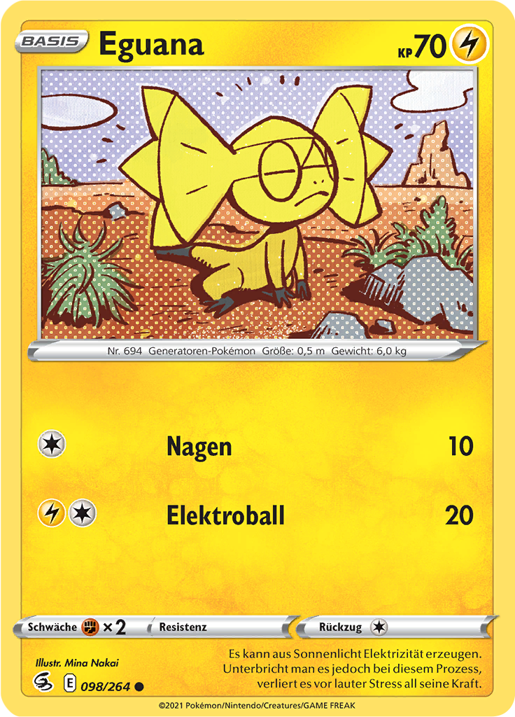 Eguana (Reverse Holo)