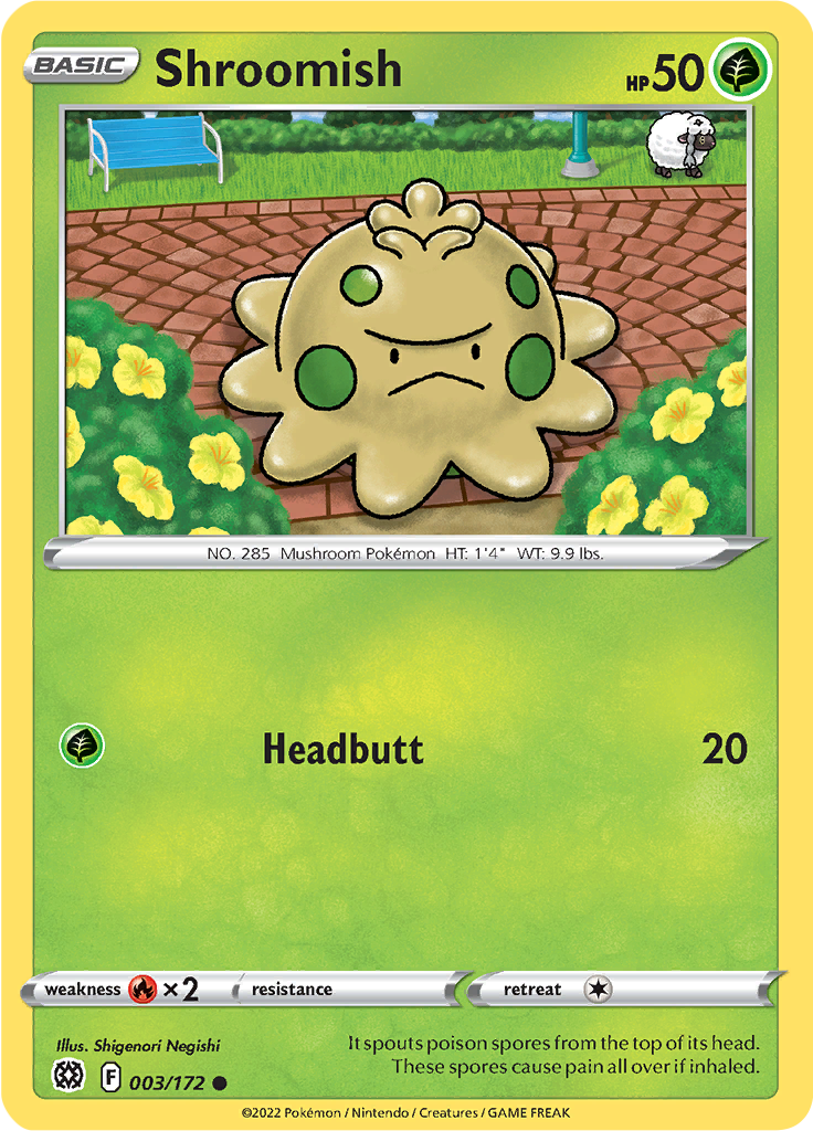 Shroomish (Reverse Holo)