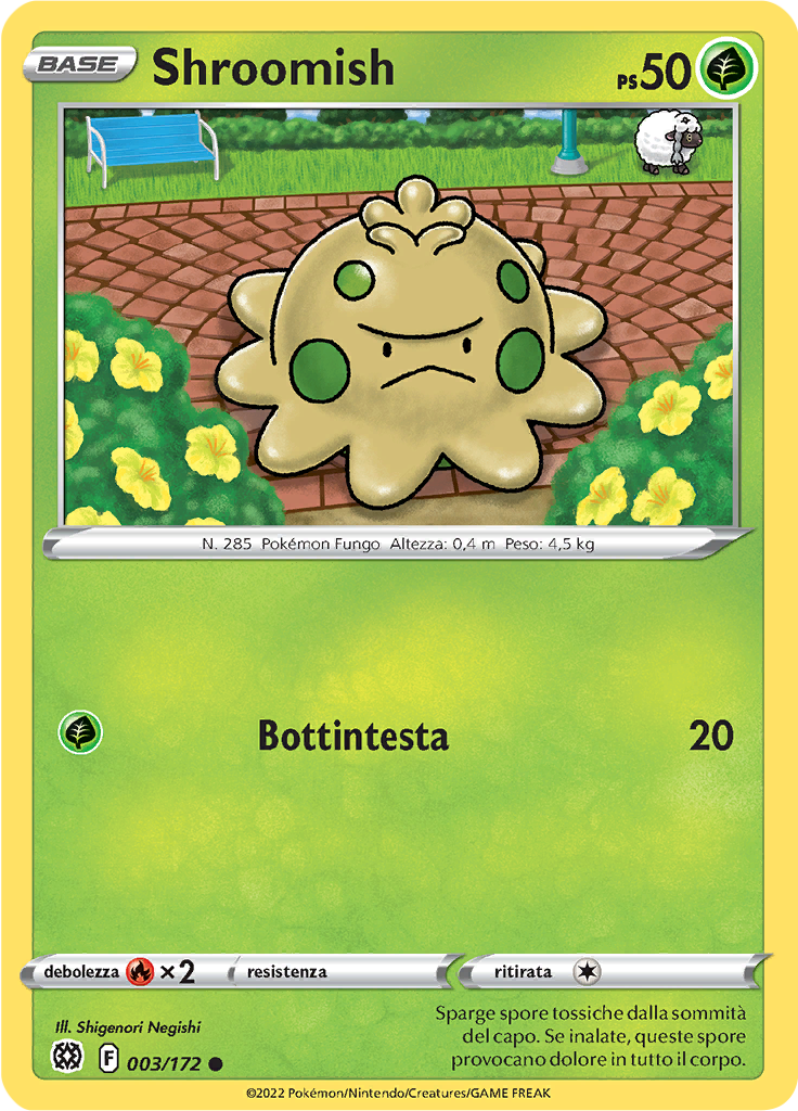 Shroomish (Reverse Holo)