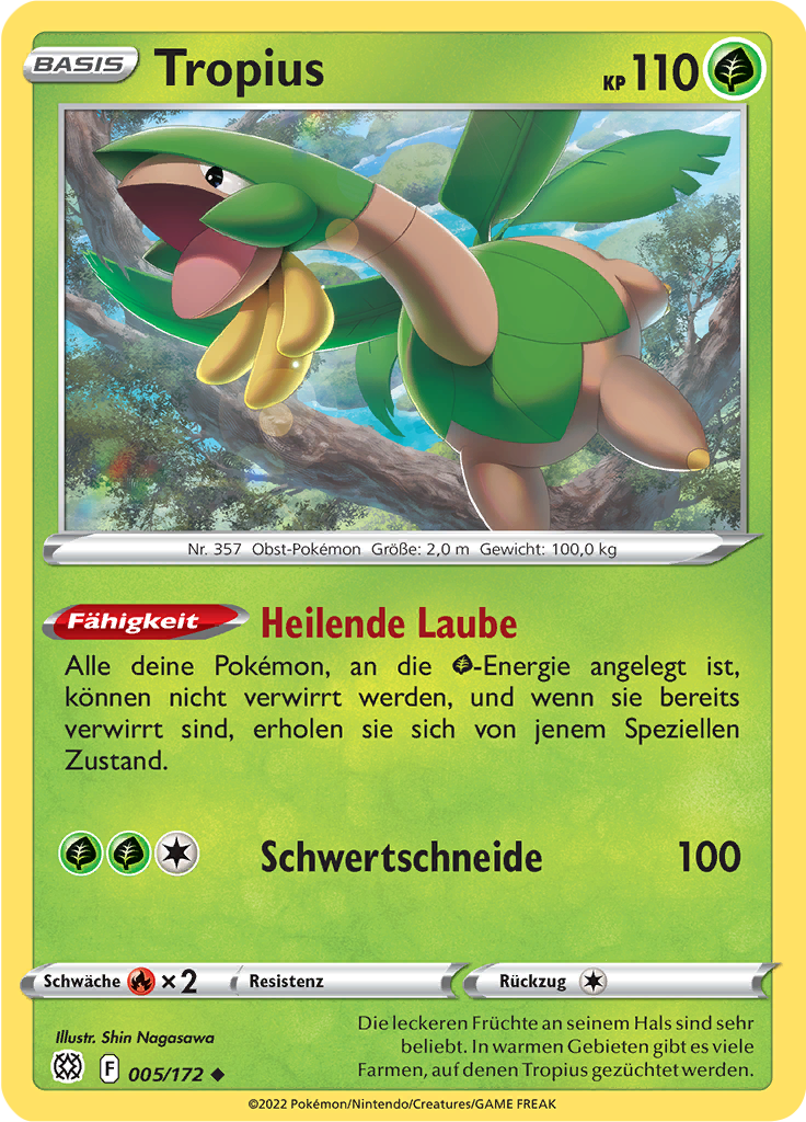 Tropius (Reverse Holo)