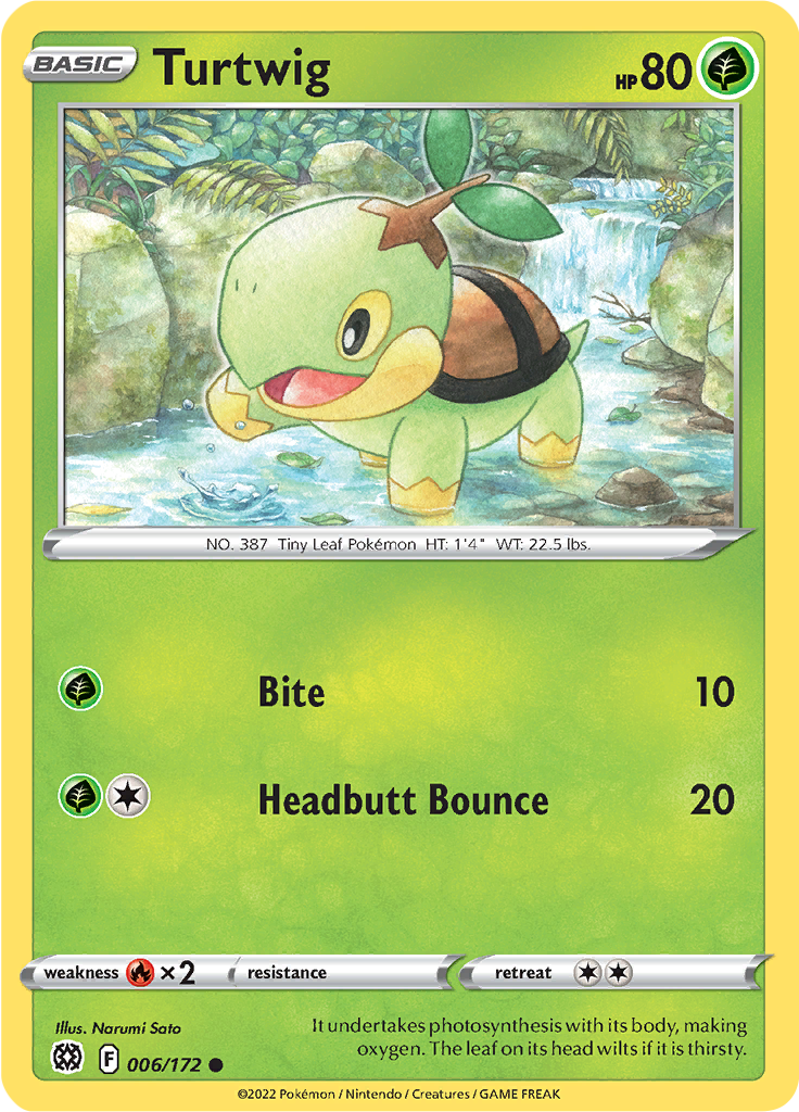 Turtwig (Reverse Holo)