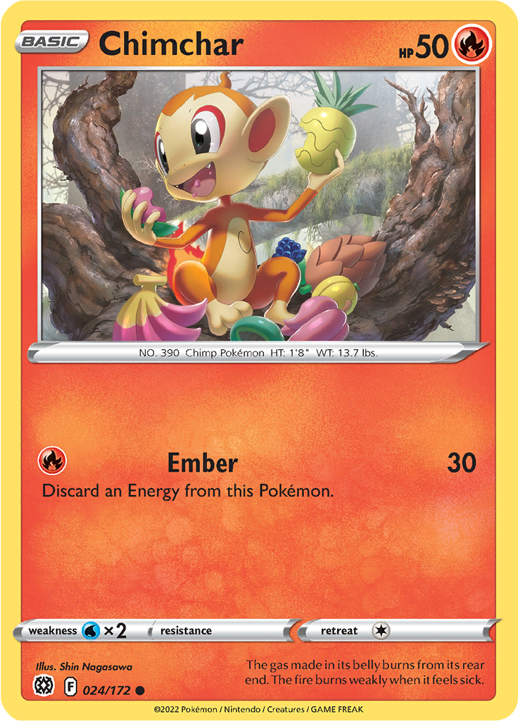 Chimchar (Reverse Holo)