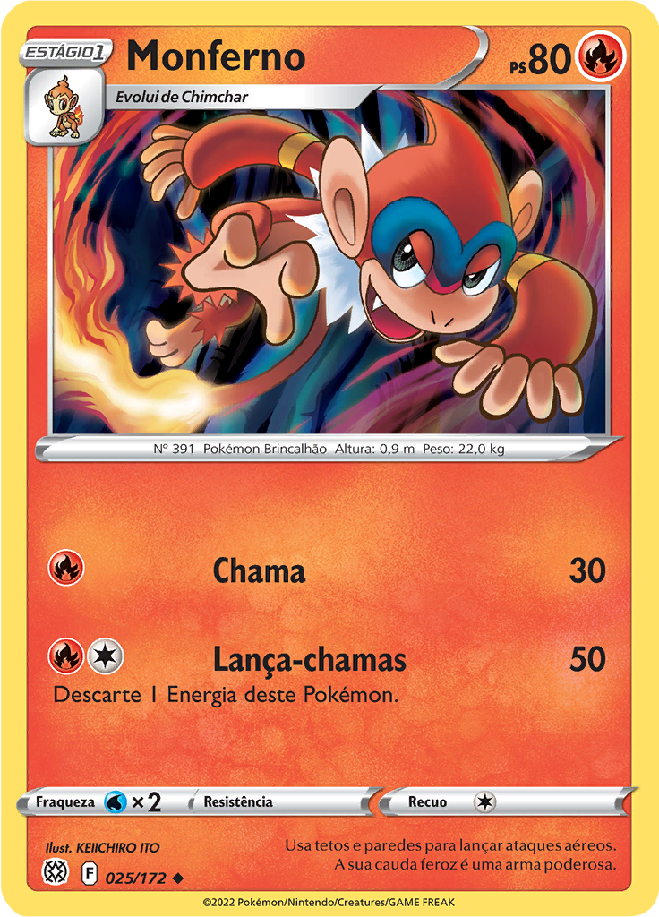 Monferno (Reverse Holo)