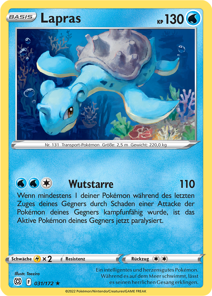 Lapras (Reverse Holo)
