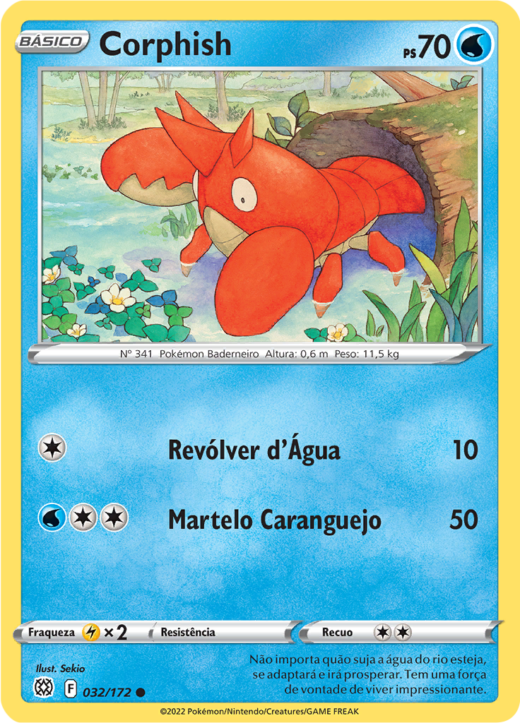 Corphish (Reverse Holo)
