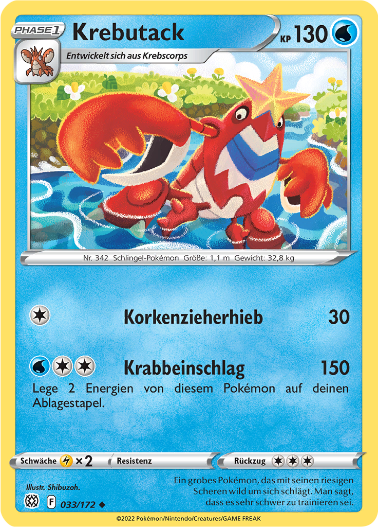 Krebutack (Reverse Holo)