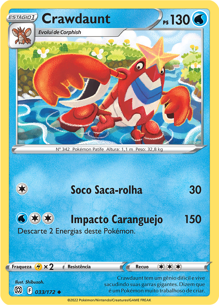 Crawdaunt (Reverse Holo)