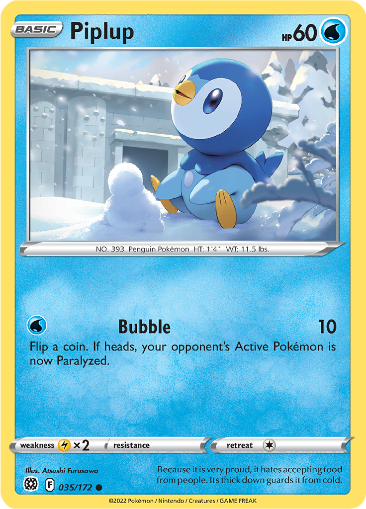 Piplup (Reverse Holo)