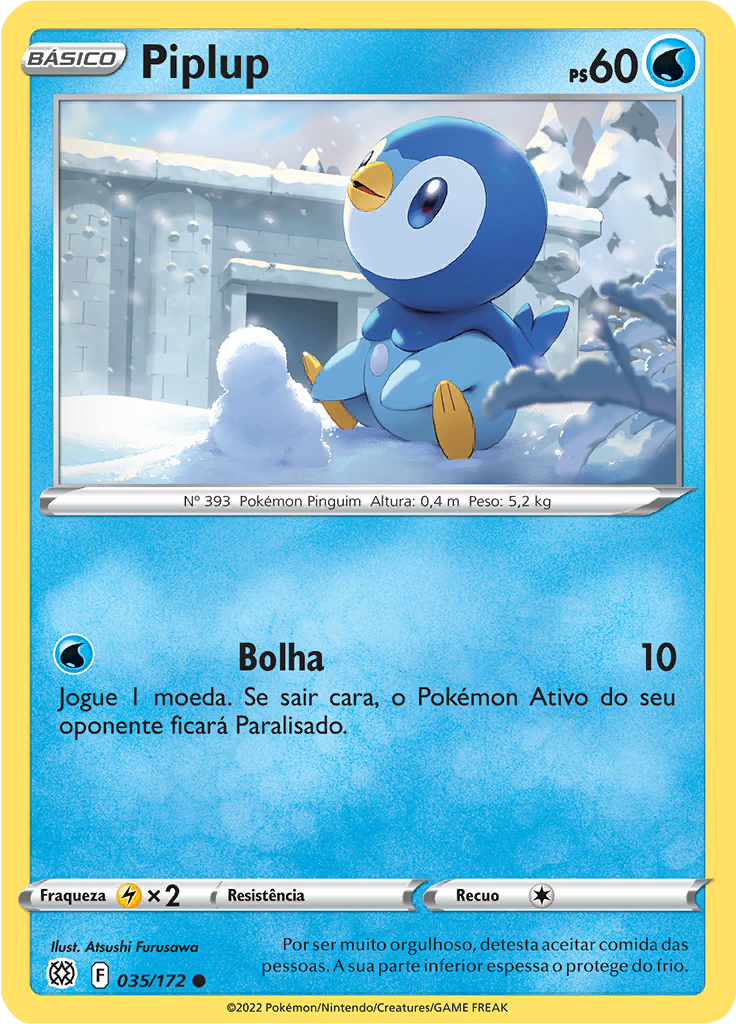 Piplup (Reverse Holo)