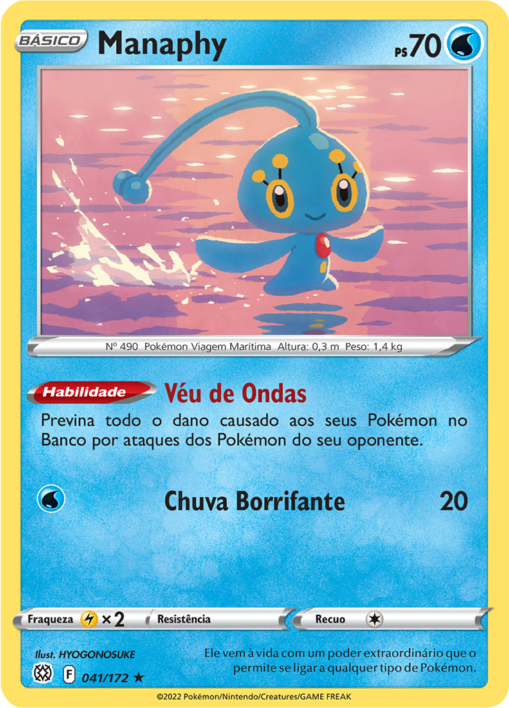 Manaphy (Reverse Holo)