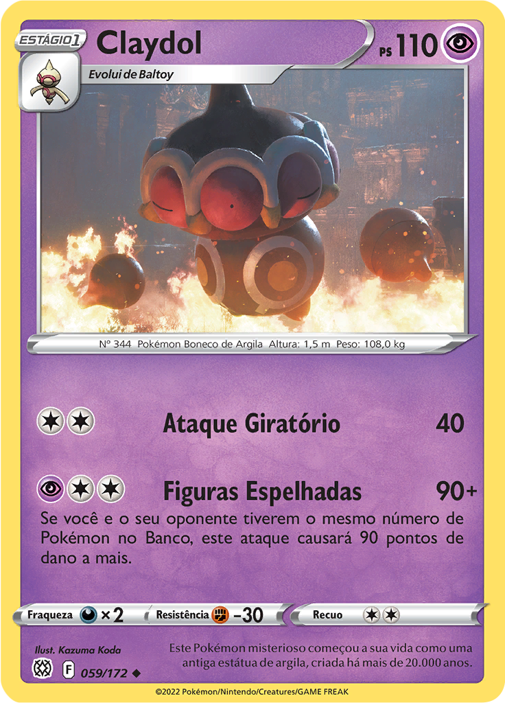Claydol (Reverse Holo)